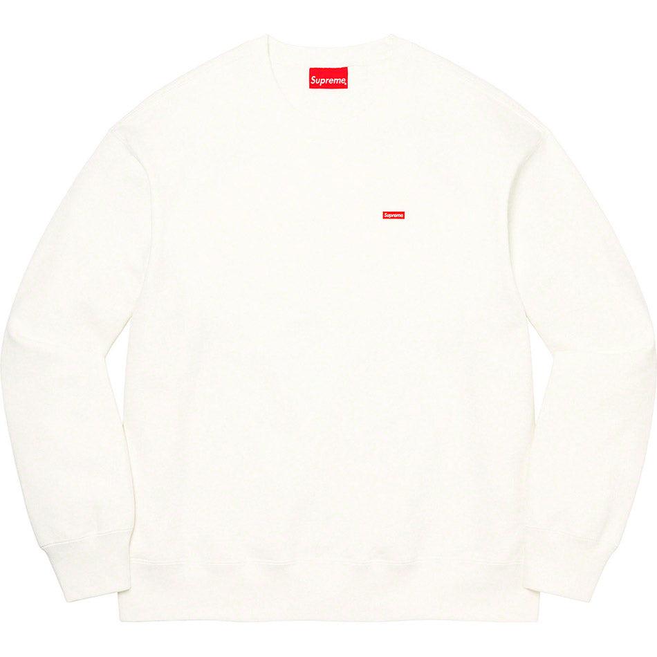 Sudaderas Supreme Small Box Crewneck Blancas | Supreme 346CE